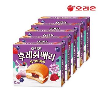  오리온 후레쉬베리 요거트12P(336g) x 5개