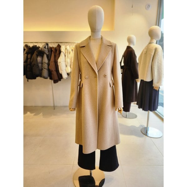 [여주점] [JJ 지고트] 여성 울 캐시미어 블렌드 핸드 메이드코트 GRBA0CT321