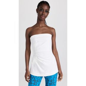 4969328 Proenza Schouler Matte Viscose Crepe Strapless Top