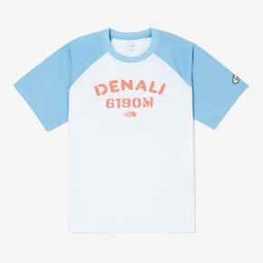 NT7UQ05S 키즈 마운틴 피크 숏 슬리브 라운드티 KS MOUNTAIN PEAK S/S R/TEE