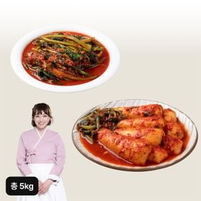 김치연구가 강미금의 별미김치 율무 열무김치 3kg+율무 총각김치 2kg..[35998270]