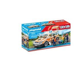 독일 플레이모빌 시티라이프 PLAYMOBIL City Life 71037 Emergency Doctor Car with Various Equ