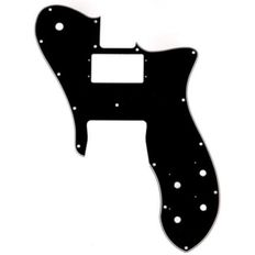 미국 펜더 픽가드 Fender 3Ply 16Hole Pickguard for 72 Telecaster Custom Guitars 블랙 183355