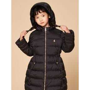 *시즌오프30%*[BEANPOLE KIDS] 여아 덕다운 롱패딩  블랙 (BI4138G035)