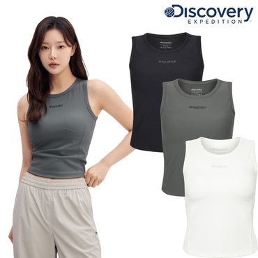 디스커버리 여성 우먼스 골지 나시형 브라탑 DWBR45051