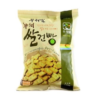  두레생협 우리밀야채쌀건빵(120g)2개 (W182BFC)