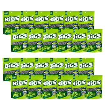  BIGS 빅스 딜 피클 해바라기씨 5.35oz(152g) 24팩 Dill Pickle Sunflower Seeds