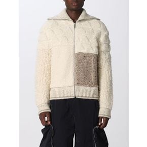 보테가 베네타 Bottega Veneta patchwork heavy wool cardigan 720809V2D40 TP63076101 66562024