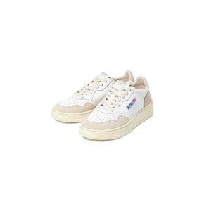 [AUTRY] MEDALIST LOW LEATHER SUEDE SNEAKERS DH22383036000