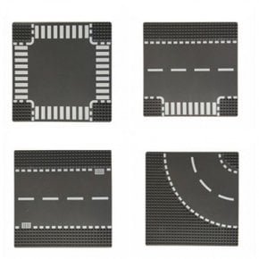 도로 블럭 조립밑판 바닥판 4종류