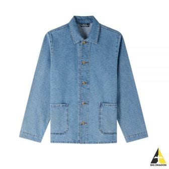 아페쎄 APC 아페쎄 24 Kerlouan Denim Shirt (COGYH H03205 IAB) (Kerlouan 데님 셔츠 자켓)