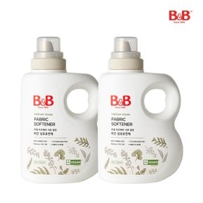 유아 비건 섬유유연제 용기형 1500ml X2개