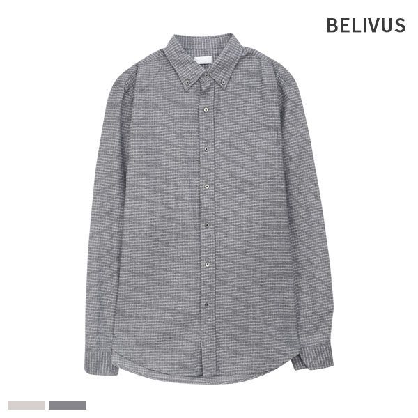 빌리버스 남자 체크 셔츠 와이셔츠 긴팔 캐주얼 남방 BBI084 - SSG.COM