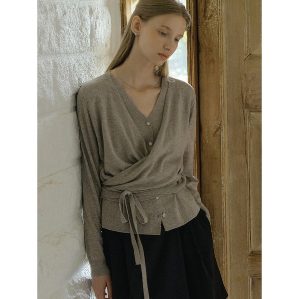 comos 1523 layered strap cardigan (3color)