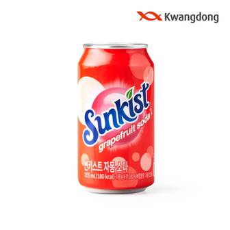  썬키스트 자몽 소다 355ml x 24개