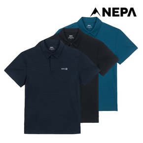 [공식]네파 남성 스트라이프 트리코트 반팔 폴로 티셔츠 7K35219