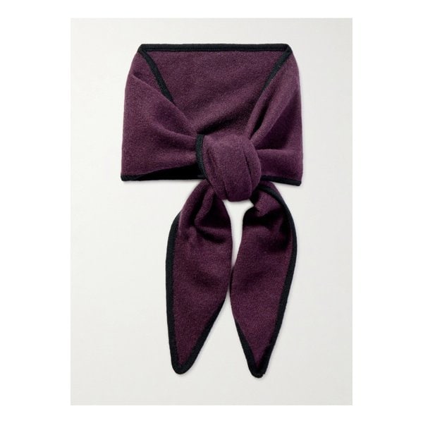 첼시 캐시미어 스카프 와인 레드 46376663162904571