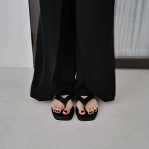카우 레더 시티 플립플랍 Cow Leather City Flip-Flop