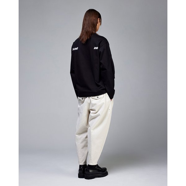 [파주점] 컬렉션 페인터 롤업 롱슬리브 SG3TS750BK