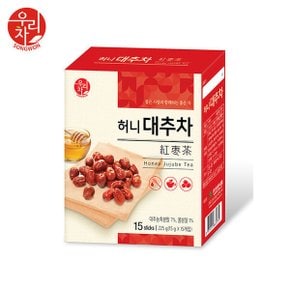 송원 허니 대추차 15스틱 (분말차)