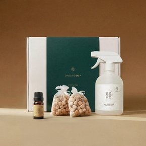 편백100% 룸스프레이 피톤치드 편백수 맑고맑은 탈취제 집들이선물 B세트