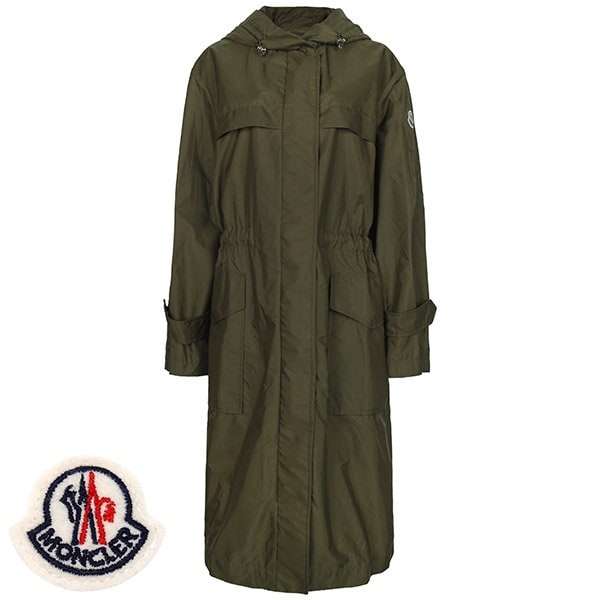 [부산점] 몽클레어 올리브그린 히엔구 윈드브레이커 레인코트 HIENGU 1C00018 539YH 836