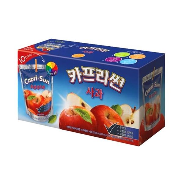 갑 농심카프리썬사과맛200ml10개입