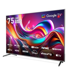 75인치 QLED CP75G3Q 구글OS 안드로이드 4K 스마트TV  패널 2년 무상보증[설치옵션선택]