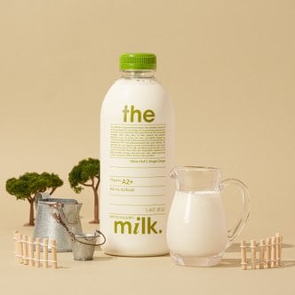  더 밀크 유기농 A2 플러스 우유 900ml