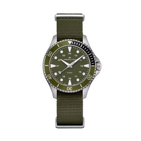 H82241961 카키 네이비 쿼츠 남성 나토 37mm