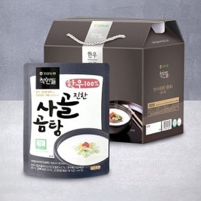 [고삼농협] 착한들 한우 곰탕 선물세트 2호 (진한사골곰탕 500ml x 5팩)