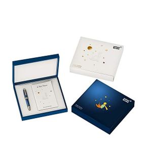 독일 몽블랑 볼펜 Montblanc Blue Resin Masterpiece Le Petit Prince Happy Holiday Set 118837