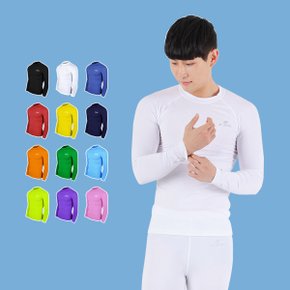 스포츠 축구 야구 골프 풋살 이너웨어 기능성 언더레이어 테크핏 컴프레션 헬스 티셔츠 라운드 쫄티