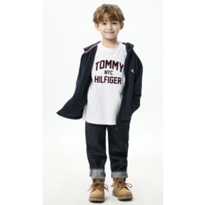 26년 F/W   T42G6KKJ150BT1     토널 플래그 후드 집업