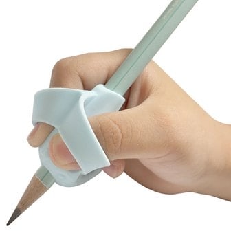 갓샵 [2+2P 1세트 연필교정기 실리콘] 글씨교정 펜그립잡는법 악필고치기
