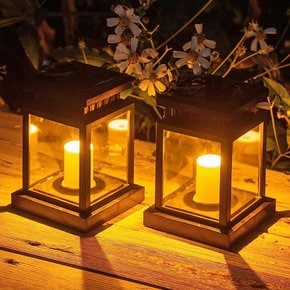 라이프엔 촛불타입 정원등 태양광 LED 무드등 야외조명