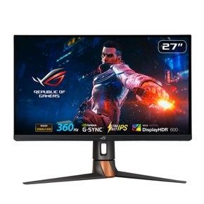 ASUS ROG Swift 360Hz PG27AQN  WQHD  1ms  Ultrafast IPSDisplayHDR 600  NVIDIA Reflex 게이밍