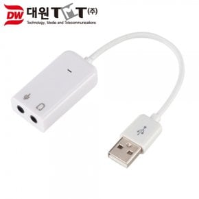 외장형 USB2.0 사운드 카드 (DW-USOUND)