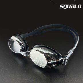 아동미러수경 어린이용 김서림 방지형 생존수영 물안경 SGL-1600M블랙