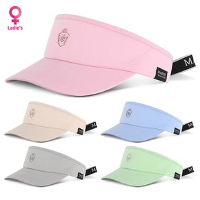 마제스티 T32 PASTEL RIBBON 여성 골프 바이저 썬캡