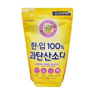 제이큐 LG생활건강 TJ/흰옷세탁 과탄산소다 한입100% 1KG