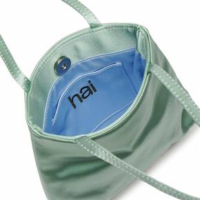 하이 hai Little silk bag (green)