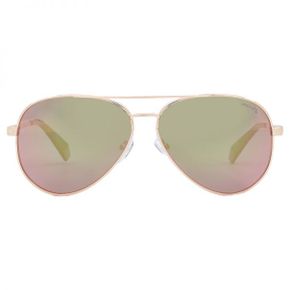 폴라로이드 그레이 파일럿 여성 선글라스 Pld 6069 / S / X2100j 61 PLD 6069/S/X 0210/0J 61