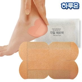 [해피피트]발뒤꿈치 각질제로팩 6팩(24매)/풋케어/풋팩/각질제거