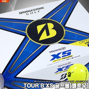 24년 TOUR B XS 타이거우즈 골프볼(옐로우)[1더즌 12알]
