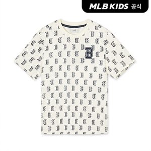 MLB키즈 (공식)24SS 클래식 모노그램 티셔츠 BOS