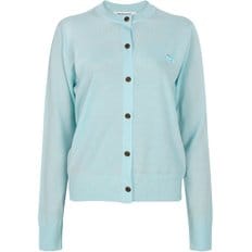 메종키츠네 24FW 페퍼민트 베이비 폭스 울 카디건 MW00507KT1036 P305