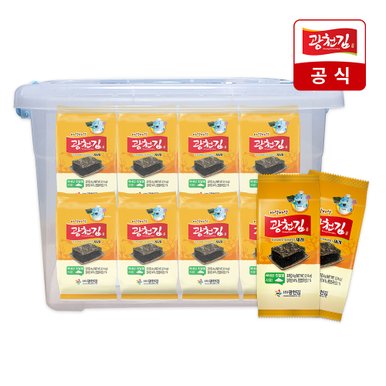 바삭바삭 재래 도시락김 32봉+리빙박스