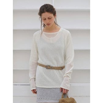 폴뉴아 LISSE RAGLAN KNIT [IVORY]