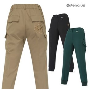 PrimaGolf 여성 발목트임 카고 조거 골프바지 APF3JN8012